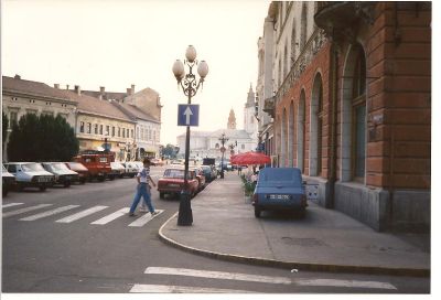 Någonstans i Oradea.